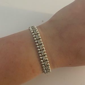 Lagos Jewelry, Caviar Spark Diamond Link Bracelet